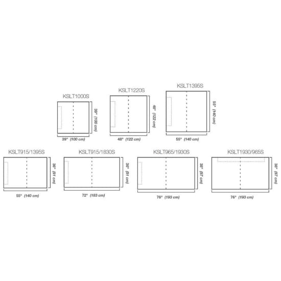 Schluter KERDI SHOWERLTS Linear Drain Shower Trays